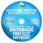 Indian Adolescent Medicine Specialist Doctors  email and mobile number database free download