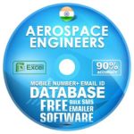 Indian Aerospace Engineers  email and mobile number database free download