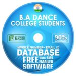 B.A-Dance-College-Students-india-database