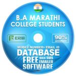 B.A-Marathi-College-Students-india-database