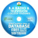 B.A-Radio-&-Television-College-Students-india-database