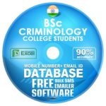 BSc-Criminology-College-Students-india-database