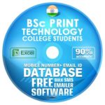 BSc-Print-Technology-College-Students-india-database