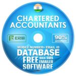 Indian Chartered Accountants email and mobile number database free download