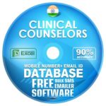 Indian Clinical Counselors email and mobile number database free download