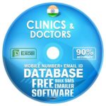 Indian Clinics & Doctors email and mobile number database free download