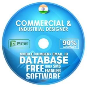 Indian Commercial & Industrial Designers email and mobile number database free download