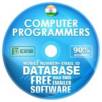Indian Computer Programmers email and mobile number database free download