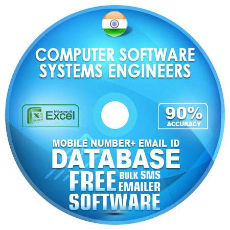 Indian Computer Software Systems Engineers email and mobile number database free download