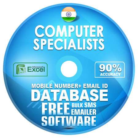 Indian Computer Specialists email and mobile number database free download