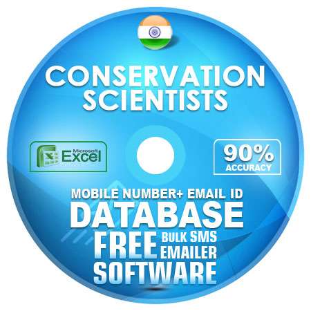 Indian Conservation Scientists email and mobile number database free download