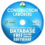 Indian Construction Laborers email and mobile number database free download
