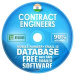 Indian Contract Engineers email and mobile number database free download