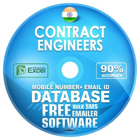 Indian Contract Engineers email and mobile number database free download