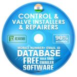 Indian Control & Valve Installers & Repairers email and mobile number database free download