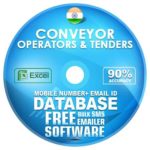 Indian Conveyor Operators & Tenders email and mobile number database free download