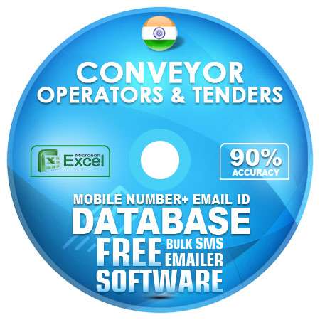 Indian Conveyor Operators & Tenders email and mobile number database free download