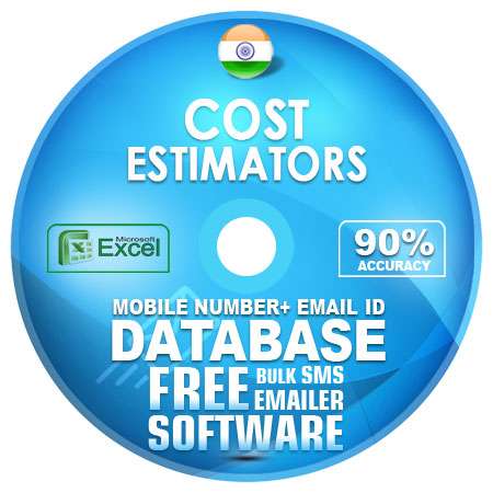 Indian Cost Estimators email and mobile number database free download