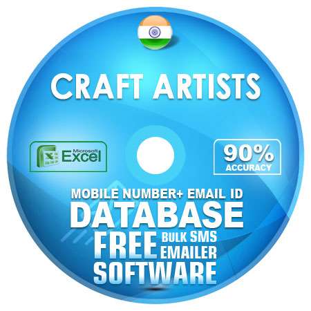 Indian Craft Artists email and mobile number database free download