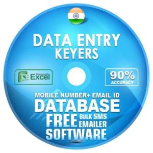 Indian Data Entry Keyers email and mobile number database free download