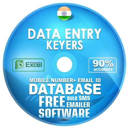 Indian Data Entry Keyers email and mobile number database free download