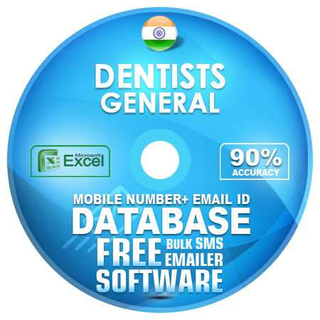 Indian Dentists General email and mobile number database free download