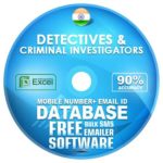 Indian Detectives & Criminal Investigators email and mobile number database free download