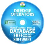 Indian Dredge Operators  email and mobile number database free download