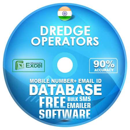 Indian Dredge Operators email and mobile number database free download