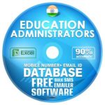 Indian Education Administratorss email and mobile number database free download