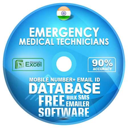 Indian Emergency Medical Technicians email and mobile number database free download