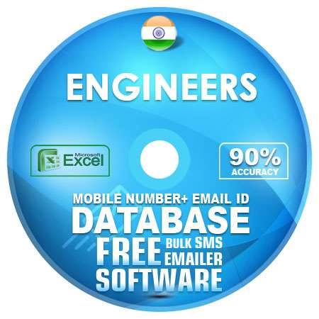 Indian Engineers email and mobile number database free download