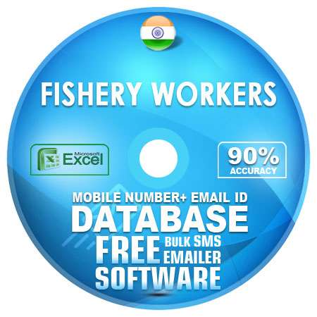 ndian Fishery Workers email and mobile number database free download