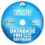 Indian Fuel Cell Engineers email and mobile number database free download