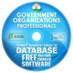 Indian Government Organizations Professionals email and mobile number database free download