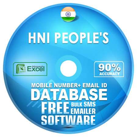 Indian HNI People's email and mobile number database free download