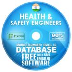 Indian Health & Safety Engineers email and mobile number database free download