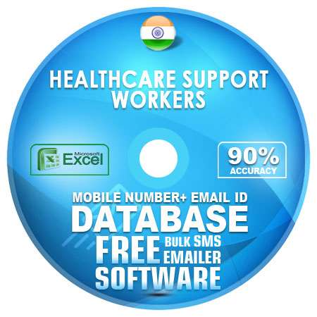 Indian Healthcare Support Workers email and mobile number database free download