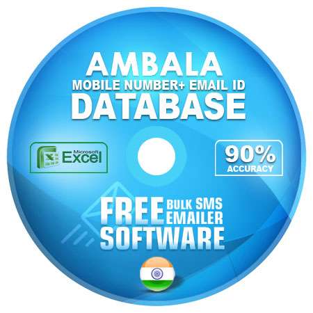 Ambala District email and mobile number database free download