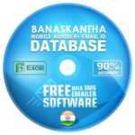 Banaskantha District email and mobile number database free download