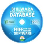 Bhilwara District email and mobile number database free download