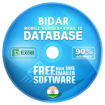 Bidar District email and mobile number database free download