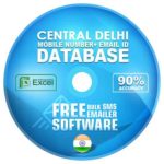 Central Delhi District email and mobile number database free download