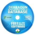 Dehradun District email and mobile number database free download