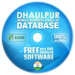 Dhaulpur District  email and mobile number database free download