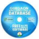 Gurgaon District email and mobile number database free download