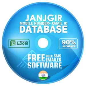 Janjgir District email and mobile number database free download