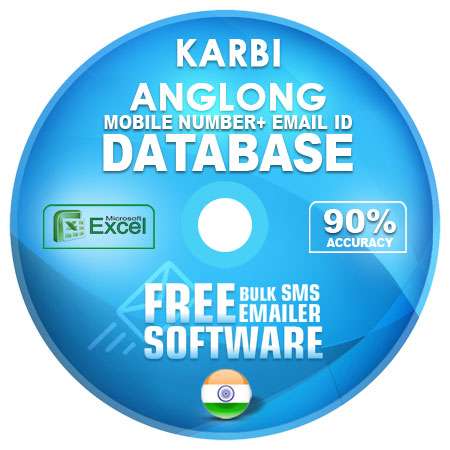 Karbi AnglongDistrict email and mobile number database free download
