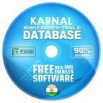 Karnal District  email and mobile number database free download