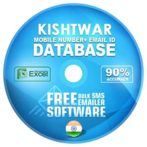 Kishtwar District email and mobile number database free download